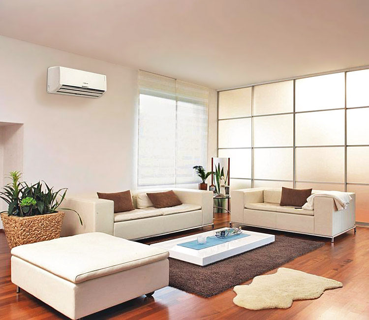 Klimatizační jednotka Vitoclima 200-S/HE v interiéru